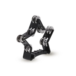 GEWA Stjerneformet Tamburin, sort